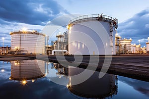 Plant industrial gas factory gasoline oil refinery petrochemical tank chemical