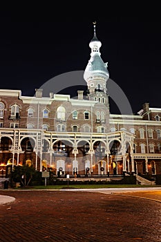 Plant Museum in Tampa at Night