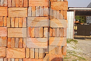 Plant for the production of bricks from clay