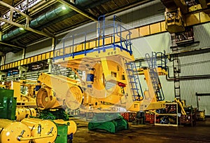 Plant for the production of career heavy dump trucks Belaz