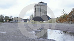 plant for the production of crushed stone