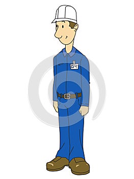 Plant Worker Graphic