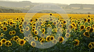 Planting or cultivation of sunflower