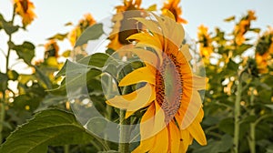 Planting or cultivation of sunflower