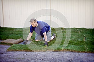 Planting New Sod Grass