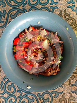 PLANTS OF HONOUR; COUSCOUS TAPIOCA AND SIDES.