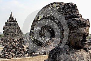 Plaosan Temple in Java Island, Indonesia