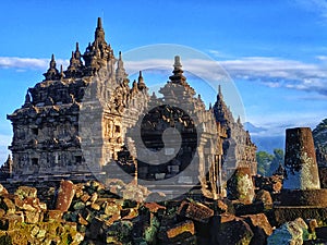 Plaosan Temple, Klaten Central Java Indonesia