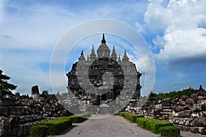 Plaosan Temple at Klaten, Central Java, Indonesia