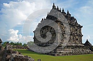 Plaosan Temple at Klaten, Central Java, Indonesia