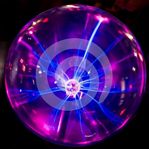 Plasma ball photo