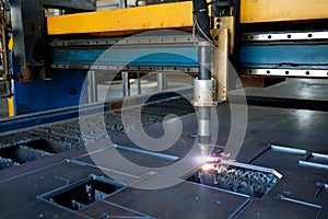 Plasma cutting machine, , metal cut process, metal cutting