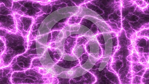 Plasma electricity abstract seamless loop video