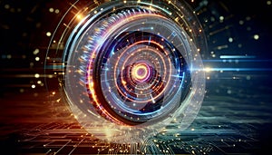 Plasma energy core, Ai generated image