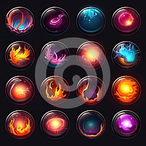 plasma magic sphere game ai generated