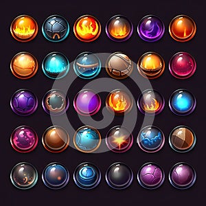 plasma magic sphere game ai generated