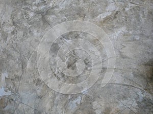 Plastered cement concrete wall background texture. Renovation, process.