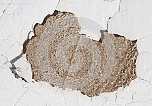Plastered weathered wall texture