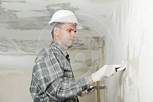 Plastering photo