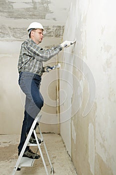 Plastering photo