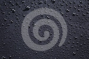 Plastic background with lotus effect