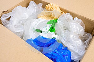 Plastic Bags in Box to Reuse