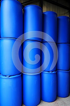 Plastic barrels