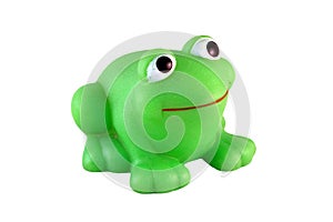 Plastic bath frog