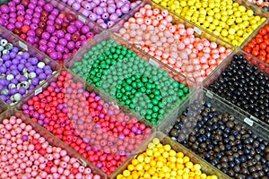 Plastic beads