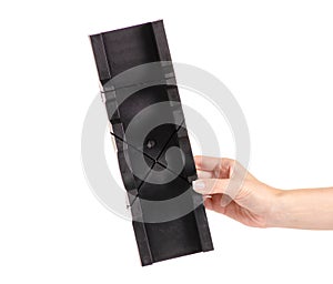 Plastic black miterbox