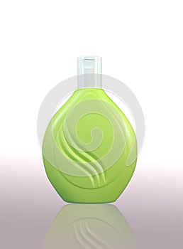 Plastic bodylotion bottle