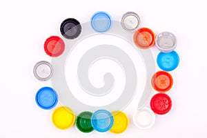 Plastic bottle caps