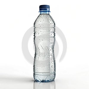 Plastic bottle 3D model realistic