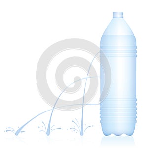 Fluid Dynamics Plastic Bottle Water Jets Torricellis Law photo