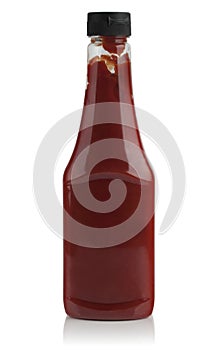 Plastic bottle ketchup