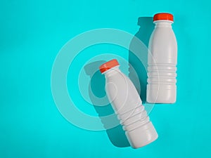 Plastic bottle with liquid