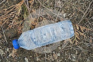 Plastic Bottle Litter