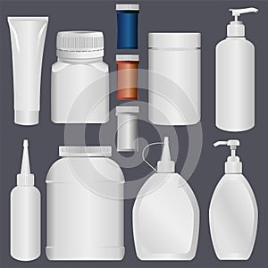 Plastic Bottle and Lotion Plastic Tube