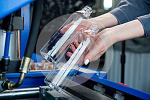 Plastic bottle making process