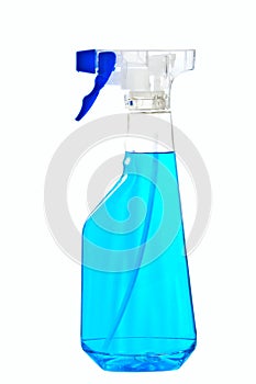 Plastic bottle with pulverizer