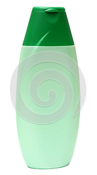 Plastic Bottle with Shampoo or hygienic cosmetic photo