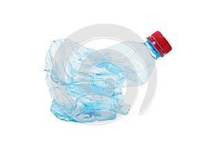 Plastic bottle waste