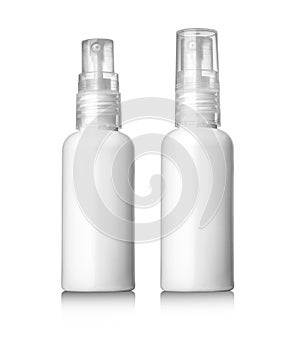 Plastic Bottle White