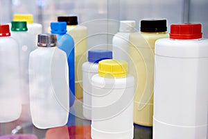 Plastic bottles for pharmacology and household chemical