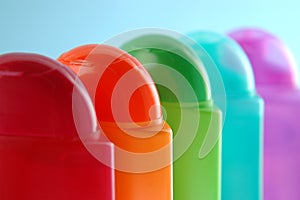 Plastic Bottles Of Shampoo 02