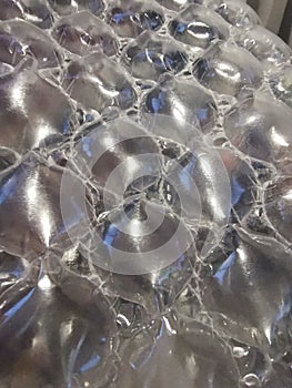 Plastic bubble wrap