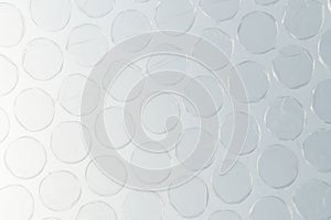 Plastic bubble wrap background