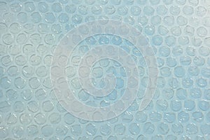 Plastic bubble wrap pattern background.