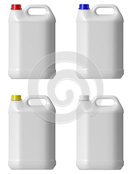 Plastic canister