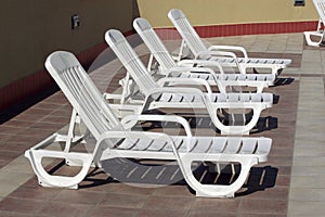 Plastic chaise